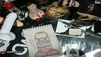 Jouer Il est temps de peindre le croquis de la star du porno william seed - gode art business