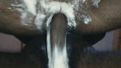 play Kontol Ebony Besar Throatfucked Saya Keras, Seks Anal Bareback yang Intens