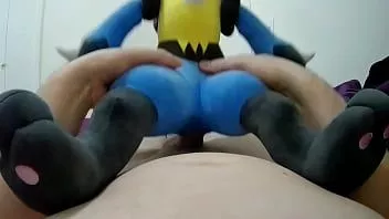 play Lucca the lucario आलीशान हो जाता है नस्ल द्वारा उसके प्रशिक्षक: 100 mins of sensual lovemaking साथ क्रीमपाइ
