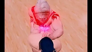 Odtwórz Porno gejowskie 3D - żołnierz w kasku rucha się pysznie na siłowni