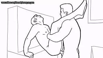 Riproduci Porno gay animato in bianco e nero parte 4