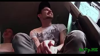 play Bawdy homosexual sex games in a car