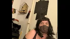 play Pussy & Dick Jinna yang dicukur: Sissy Chubby Prancis di Striptis Lingerie
